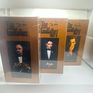 🆕 The Godfather Collection (VHS, 1992, 6-Tape Set) Factory Sealed, collector
